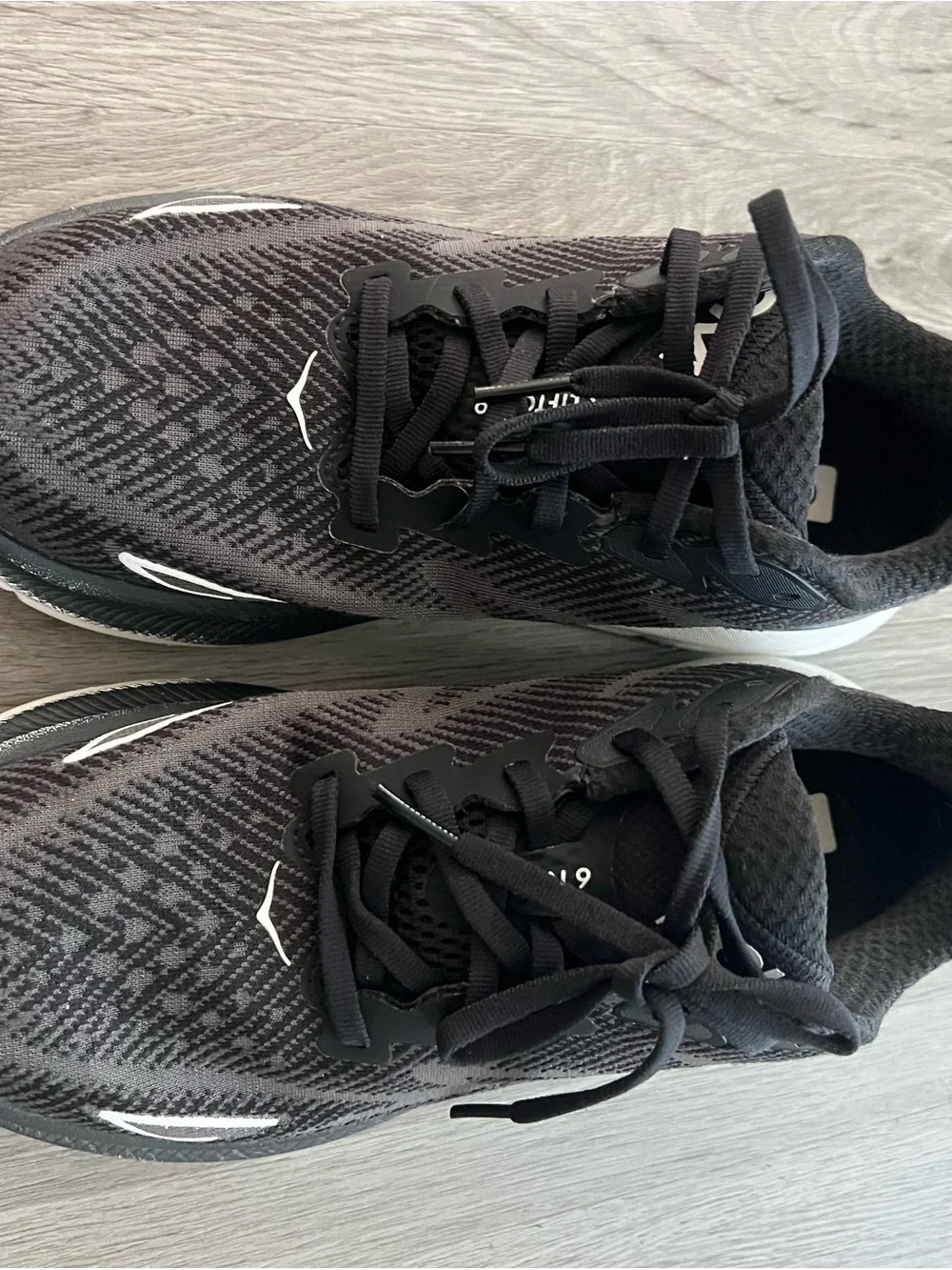 Hoka Black Athletic Running Shoes